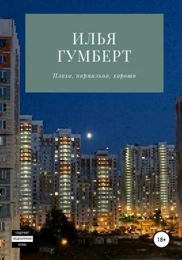 Илья Гумберт Плохо, нормально, хорошо обложка книги