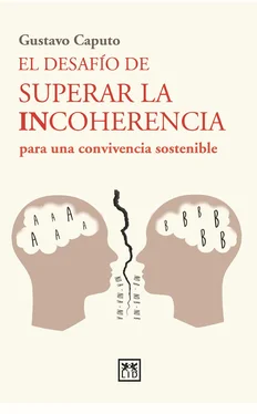 Gustavo Caputo El desafío de superar la incoherencia para una convivencia sostenible обложка книги