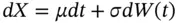 where In general the drift and diffusion terms in 320are nonlinear - фото 462