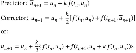 The predictorcorrector is used in practice it can be used with nonlinear - фото 262