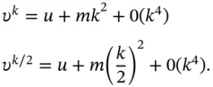 Then In general with extrapolation methods we state what accuracy we desire - фото 268