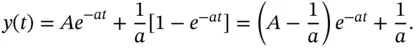 In this case the transient solution is the exponential term and this decays - фото 337