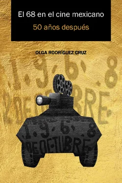 Olga Rodríguez Cruz El 68 en el cine mexicano обложка книги