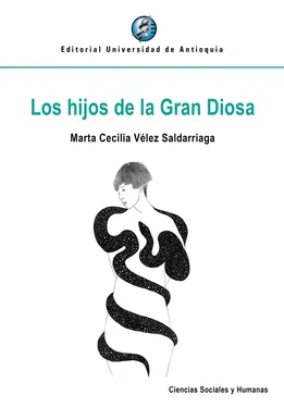 Marta Cecilia Vélez Saldarriaga Los hijos de la Gran Diosa обложка книги