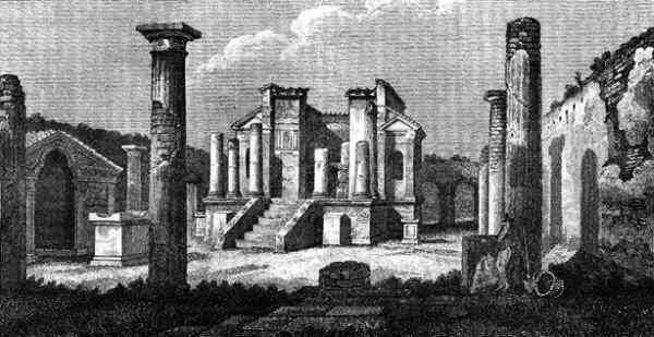 Храм Исиды Рисунок В Классовского 1856 Легковерие италийцев ярко - фото 50