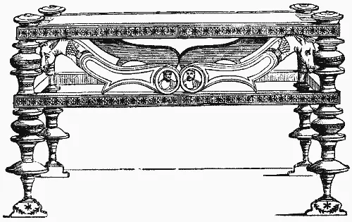 Двухместное сиденье bisellium Рисунок В Классовского 1856 Нижние 5 - фото 61