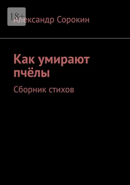 Александр Сорокин Как умирают пчёлы. Сборник стихов обложка книги