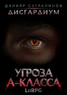 Данияр Сугралинов Дисгардиум 1. Угроза А-класса обложка книги