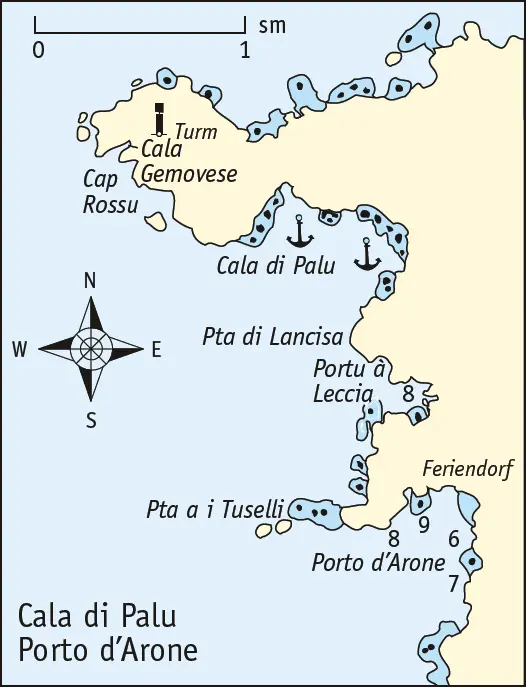 Entfernungenvon Calvi 26 sm von Ajaccio 29 sm Porto dArone4212N - фото 48