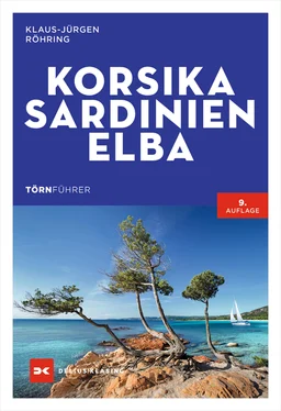 Klaus-Jürgen Röhring Törnführer Korsika - Sardinien - Elba обложка книги