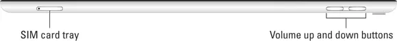 FIGURE 13 The right side of the iPad features volume buttons and some - фото 16