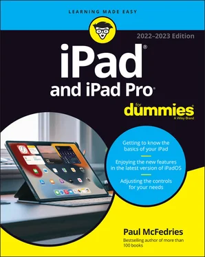 Paul McFedries iPad and iPad Pro For Dummies обложка книги