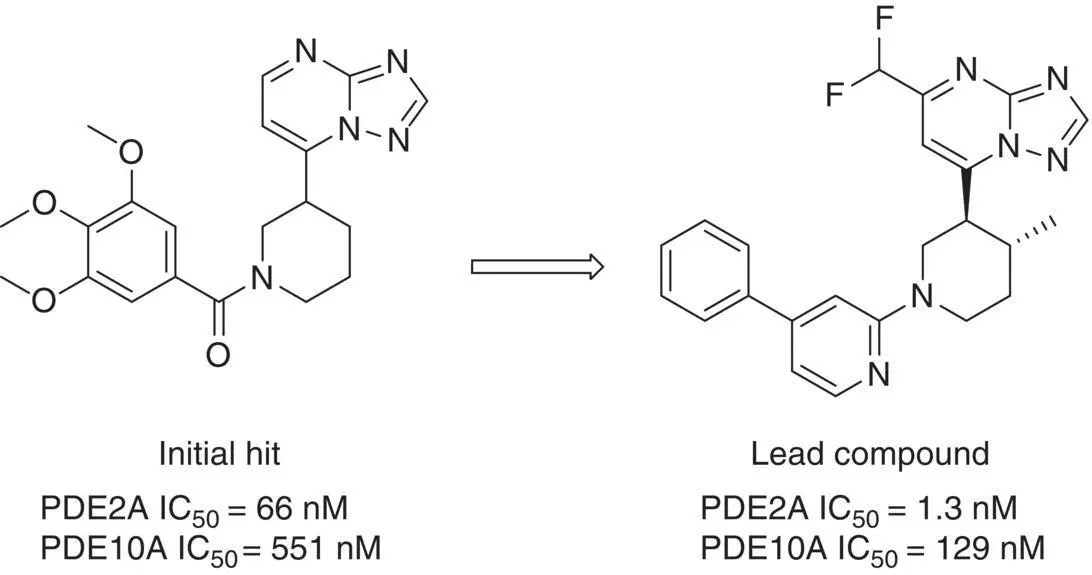Figure 26 Structures of initial hit and lead compound 130 24 Conclusion - фото 7