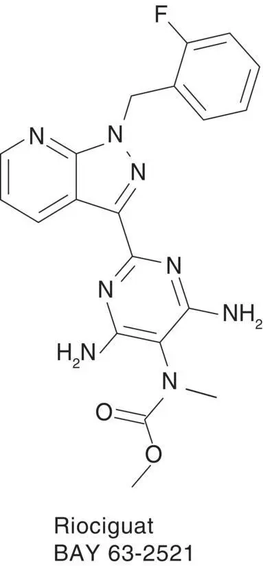 Figure 34 sGC stimulator riociguat Mechanistically we postulated that - фото 11