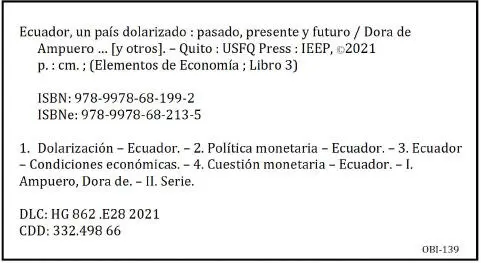 Se sugiere citar esta obra de la siguiente forma de Ampuero D Andrade J - фото 3