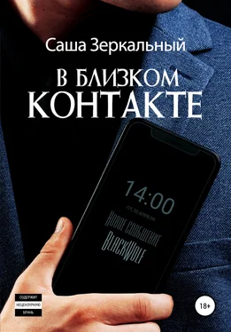 Саша Зеркальный В близком контакте обложка книги