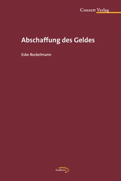 Eske Bockelmann Abschaffung des Geldes обложка книги
