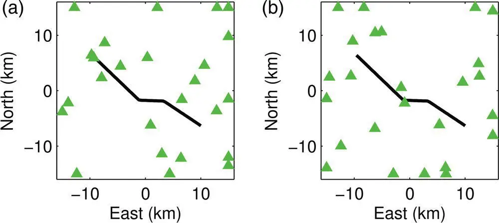 Figure 48 ab Two examples of the irregularly distributed 25 seismic - фото 72