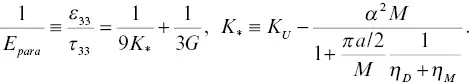 Note that this indicates that large fracture compliances result in K K U α - фото 104