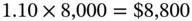 This consists of 8000 by way of principal repayment and an interest payment - фото 87