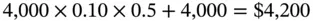 The sum of the two payments is 8600 In the first case the interest payable - фото 89