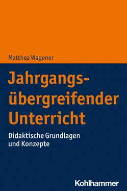 Matthea Wagener Jahrgangsübergreifender Unterricht обложка книги