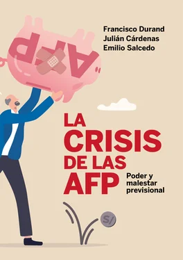 Julián Cárdenas La crisis de las AFP: poder y malestar previsional обложка книги