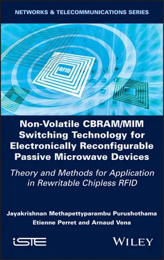 Etienne Perret Non-Volatile CBRAM/MIM Switching Technology for Electronically Reconfigurable Passive Microwave Devices обложка книги