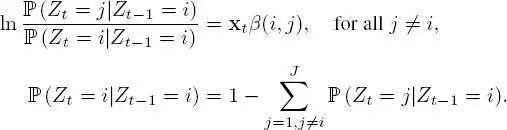 The first equation indicates that the probability of switching to a different - фото 26
