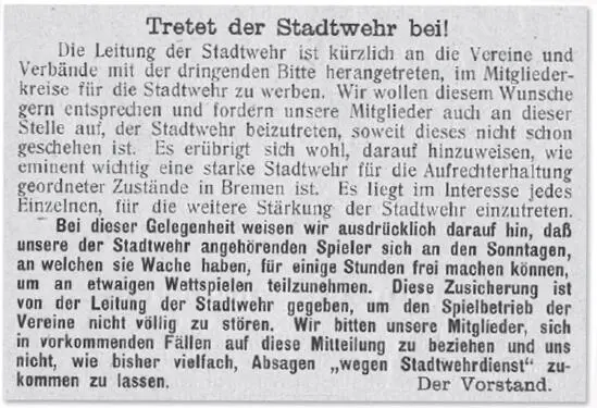 Im Nachklang der Bremer Räterepublik war die später satzungsgemäß - фото 11