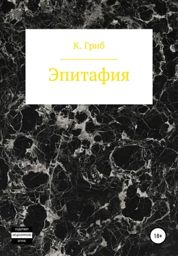 Кирилл Гриб Эпитафия обложка книги