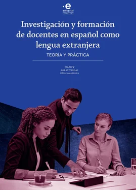 Javier Reyes Rincón Investigación y formación de docentes en español como lengua extranjera обложка книги
