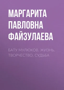 Маргарита Файзулаева Бату Мулюков. Жизнь. Творчество. Судьба обложка книги