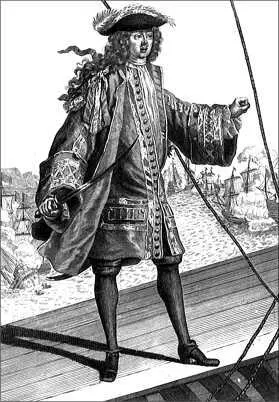 Жан Бар Гравюра XVIII в Эдвард Тич Гравюра XVIII в Бартоломью - фото 20