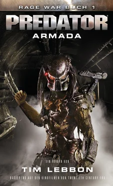 Tim Lebbon PREDATOR: ARMADA обложка книги