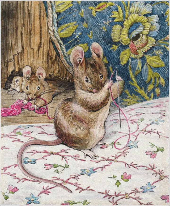 But that does not hinder the little brown mice they run in and out without any - фото 69