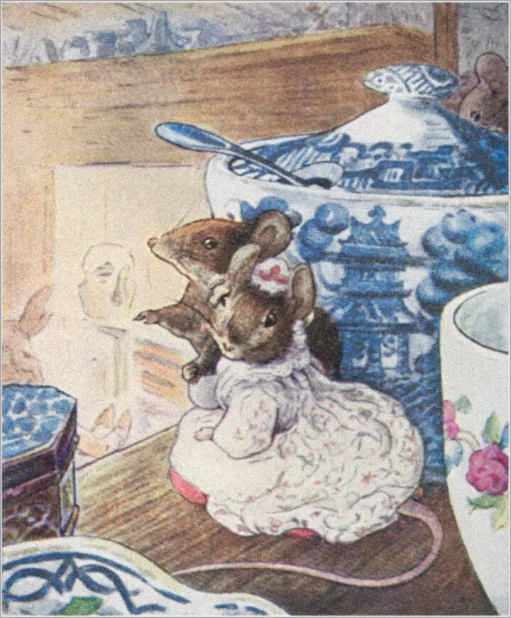 And out from under teacups and from under bowls and basins stepped other and - фото 66