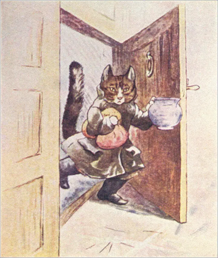 Simpkin opened the door and bounced in with an angry Grrmiaw like a cat - фото 67