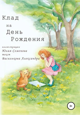 Александра Василькова Клад на День Рождения обложка книги