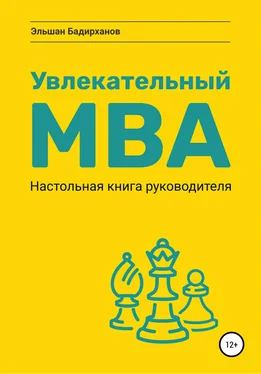 Эльшан Бадирханов Увлекательный МВА. Настольная книга руководителя обложка книги