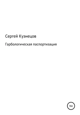 Сергей Кузнецов Гарбологическая паспортизация обложка книги