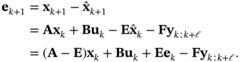 Using 340 the state estimation error can be rewritten as 344 To force - фото 430