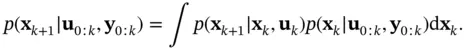 When a new measurement is obtained the prediction stage is followed by the - фото 526