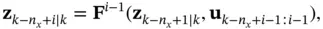 the filtered state estimate is computed from the following discretetime system - фото 344