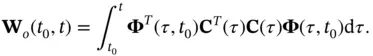 From its structure it is obvious that the observability Gramian matrix is - фото 128