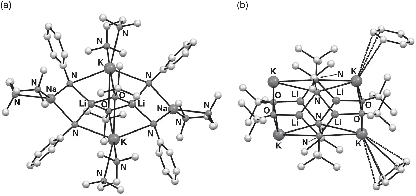 Figure 14 Molecular structures of a PhNH 2 t BuOLiNaKTMEDA 2 2 31 - фото 13