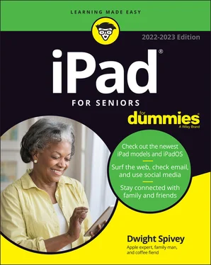 Dwight Spivey iPad For Seniors For Dummies обложка книги