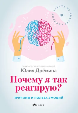 Юлия Дрёмина Почему я так реагирую? Причины и польза эмоций