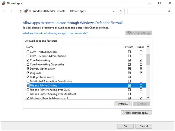 FIGURE 49Allowing an app through Microsoft Defender Firewall Windows Server - фото 73