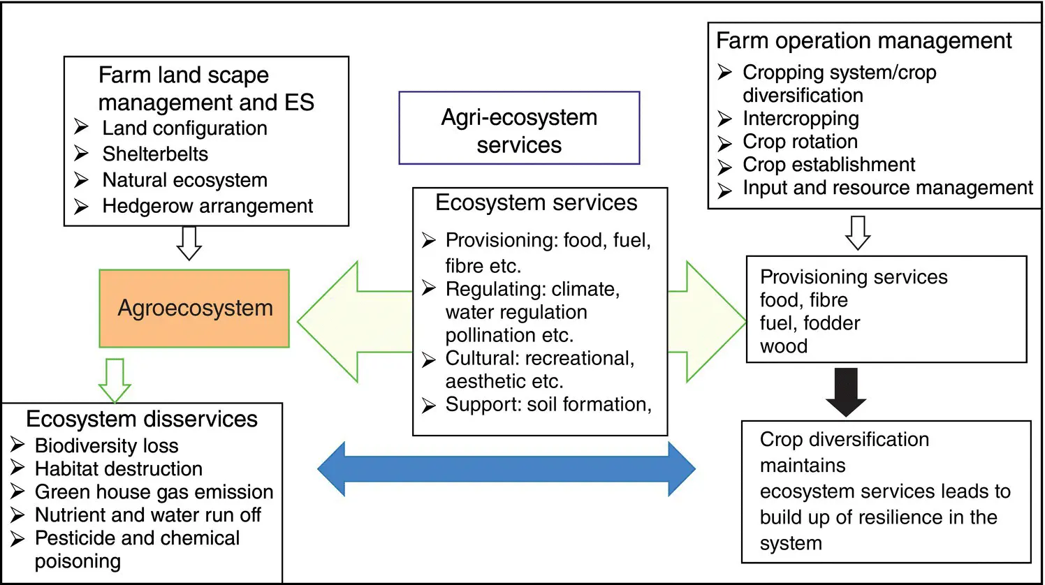 Figure 21 Crop diversification maintains many of the ecosystem services and - фото 11